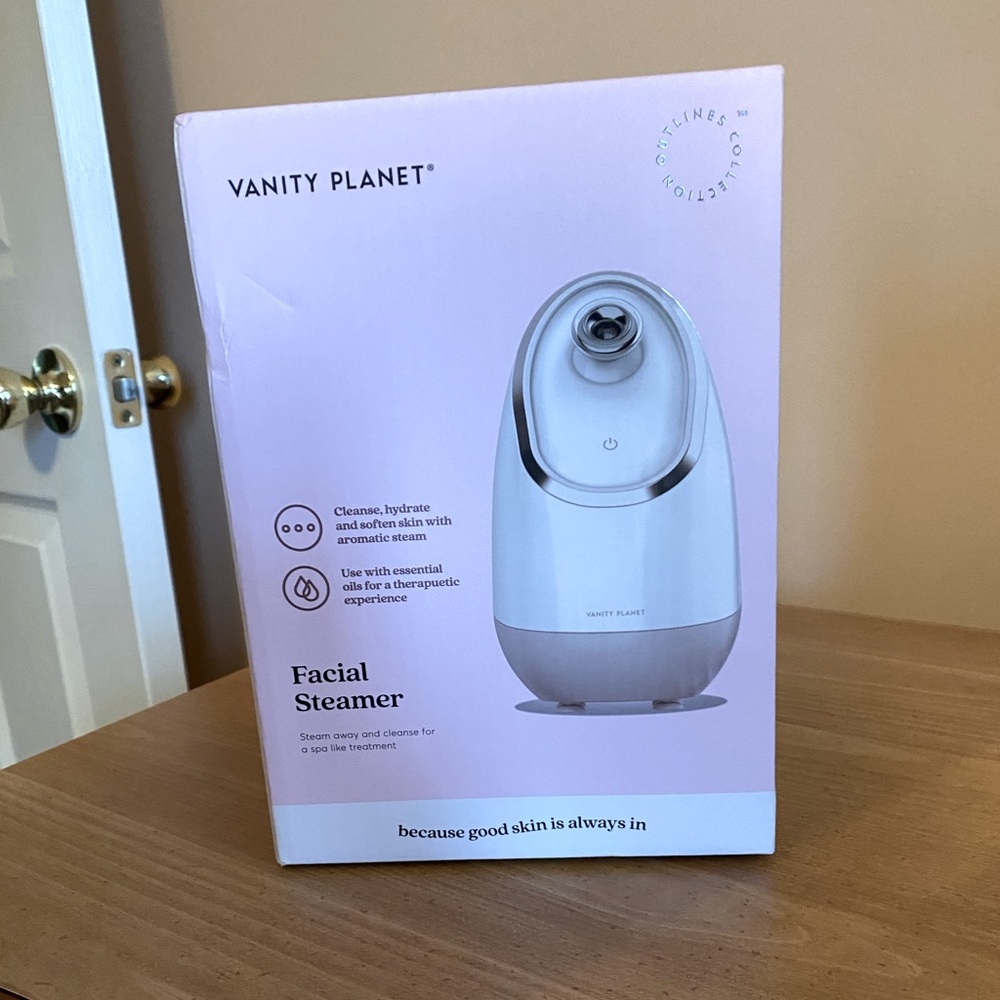 New Vanity Planet facial steamer